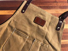 Load image into Gallery viewer, JPB Pitmaster&#39;s Apron with leather patch