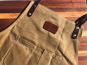 JPB Pitmaster's Apron with leather patch